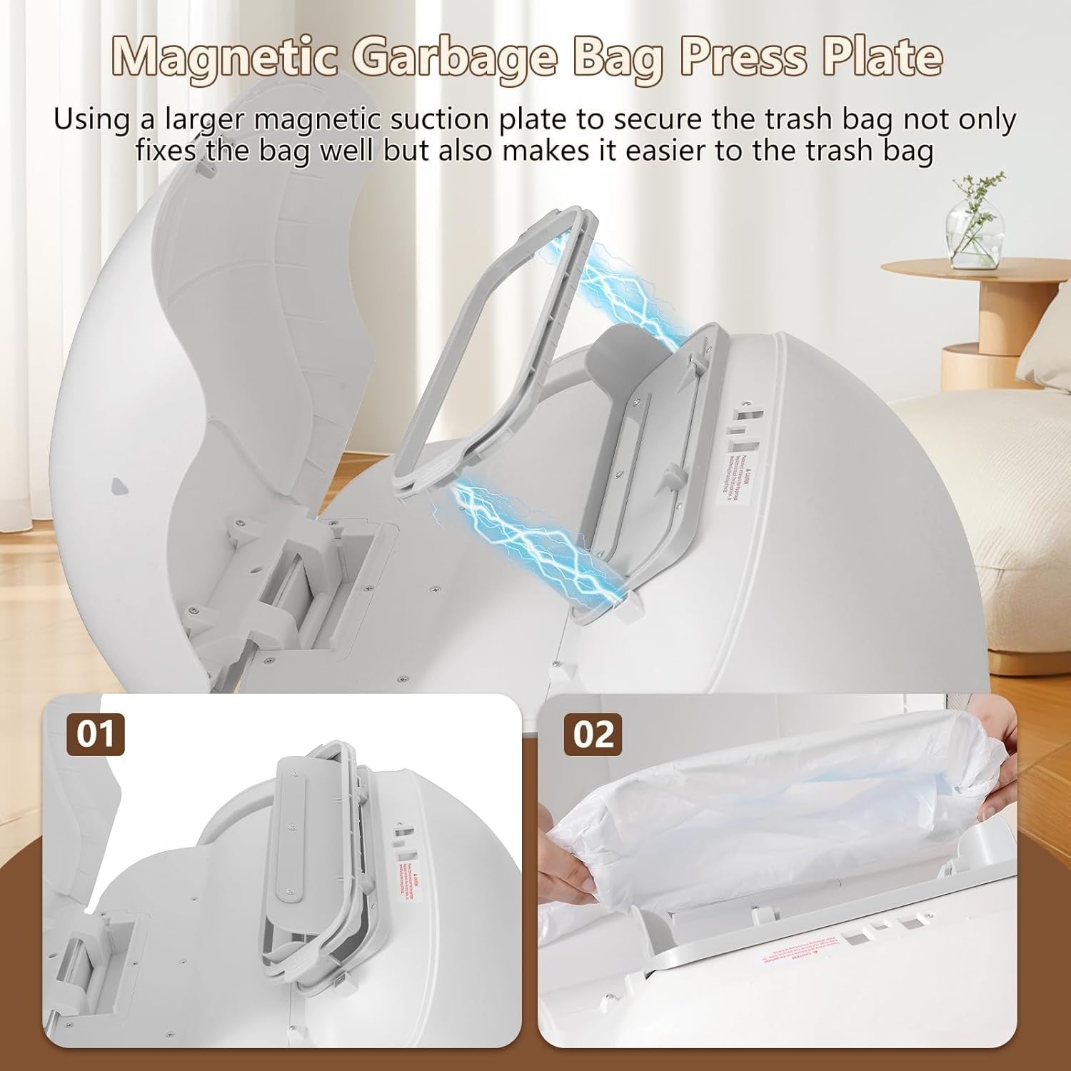 Self Cleaning Cat Litter Box APP Control Leak Proof Automatic Tray