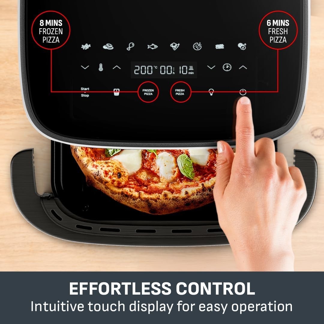 XL Pizza Air Fryer Oven | Extra-Crisp Tech | Viewing Window | Large Surface
