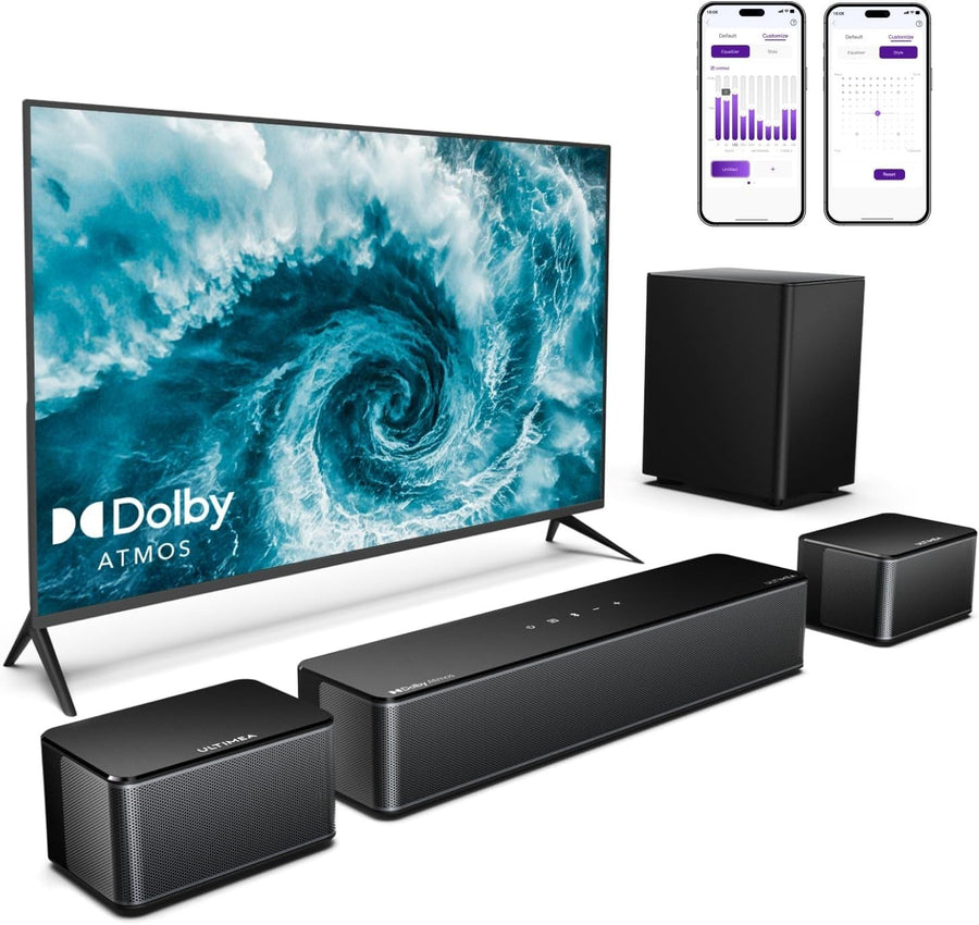 5.1 Dolby Atmos Soundbar with Wireless Subwoofer & Surround Speakers | 410W