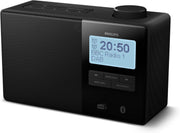 Splashproof DAB/FM Bluetooth Clock Radio USB-C Rechargeable