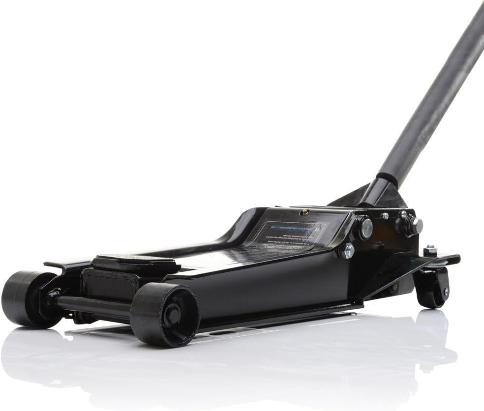 3 Ton Low Profile Heavy Duty Trolley Jack Long Reach 98–535 mm Car Lift