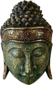 Handcrafted Wooden Buddha Wall Decor Spiritual Hanging Home Office