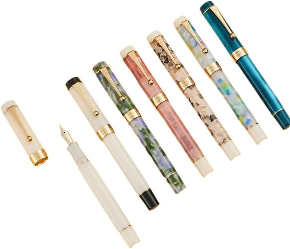 Luxury Gold Fountain Pen Medium Nib Executive Gift