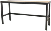 Steel Workbench 1.8m with 25mm MDF Top 500kg Capacity Adjustable Feet