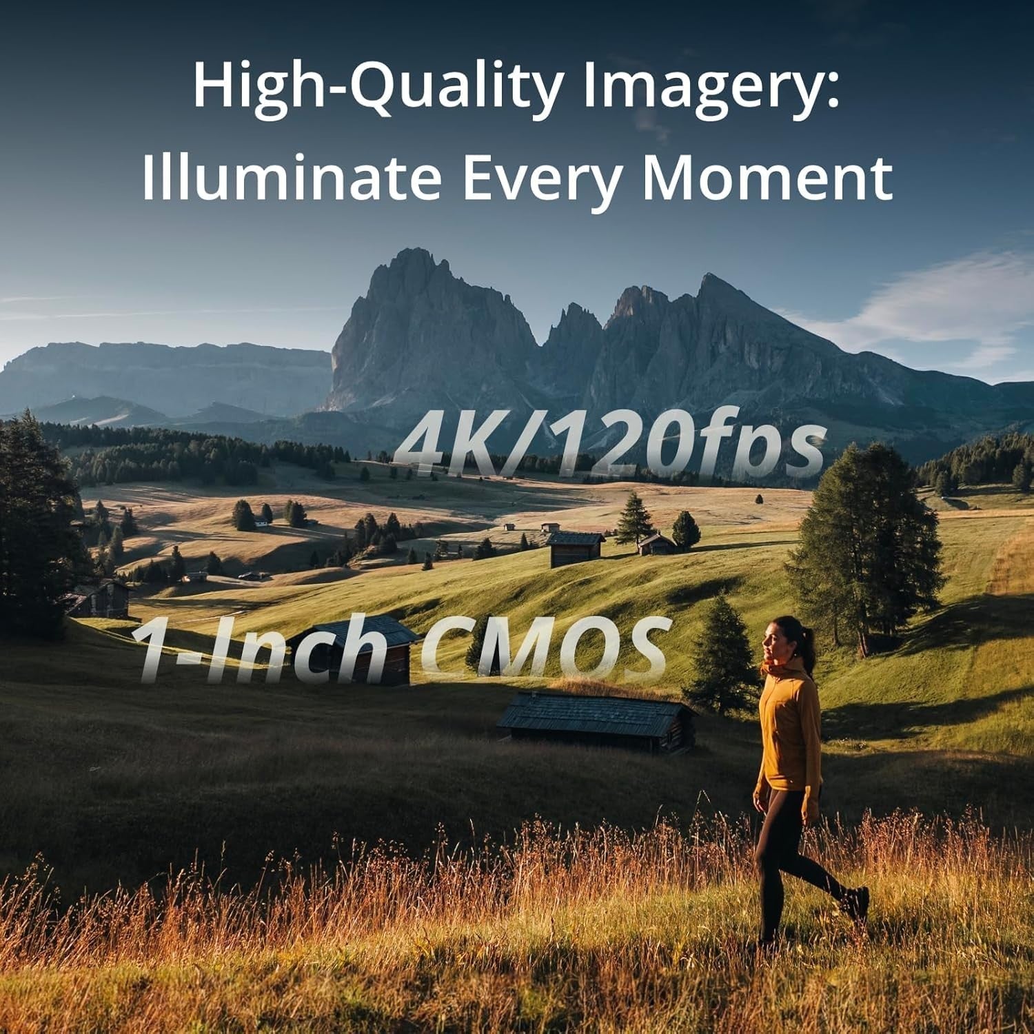 4K 120FPS Vlogging Camera 3-Axis Stabilizer Creator Combo Mic Kit