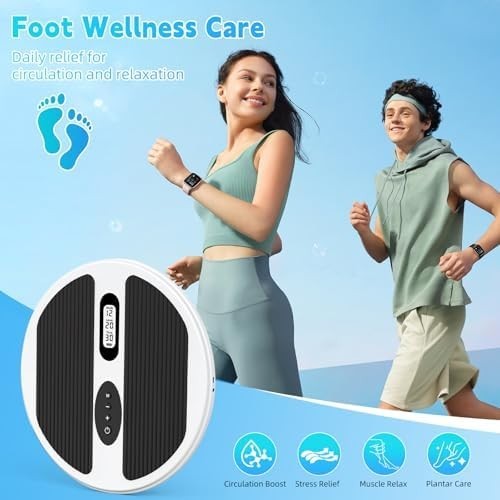 Cordless Foot & Leg Massager EMS TENS Pain Relief Circulation Booster