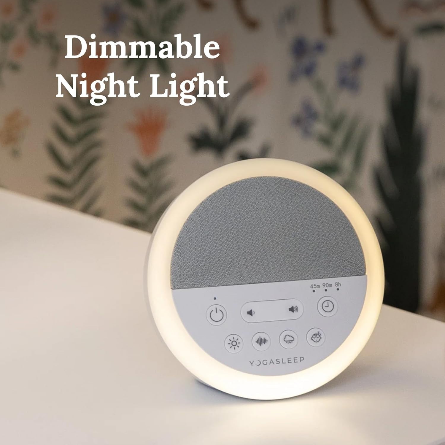 White Noise Machine with 20 Sounds, Sleep Timer & Night Light for Babies & Adult