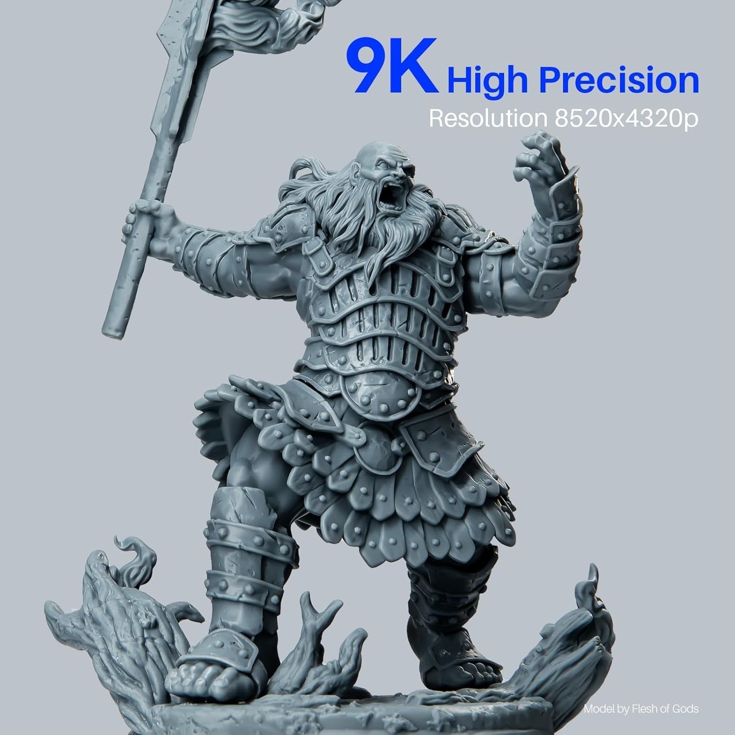9K Resin 3D Printer WiFi AI Camera Auto Level Fast MSLA