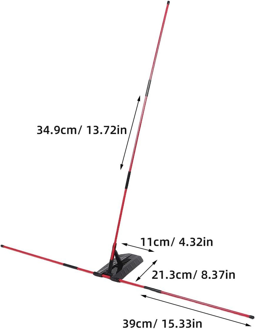 Golf Swing Plane Trainer Alignment Stick Angle Plate Practice Aid Tool