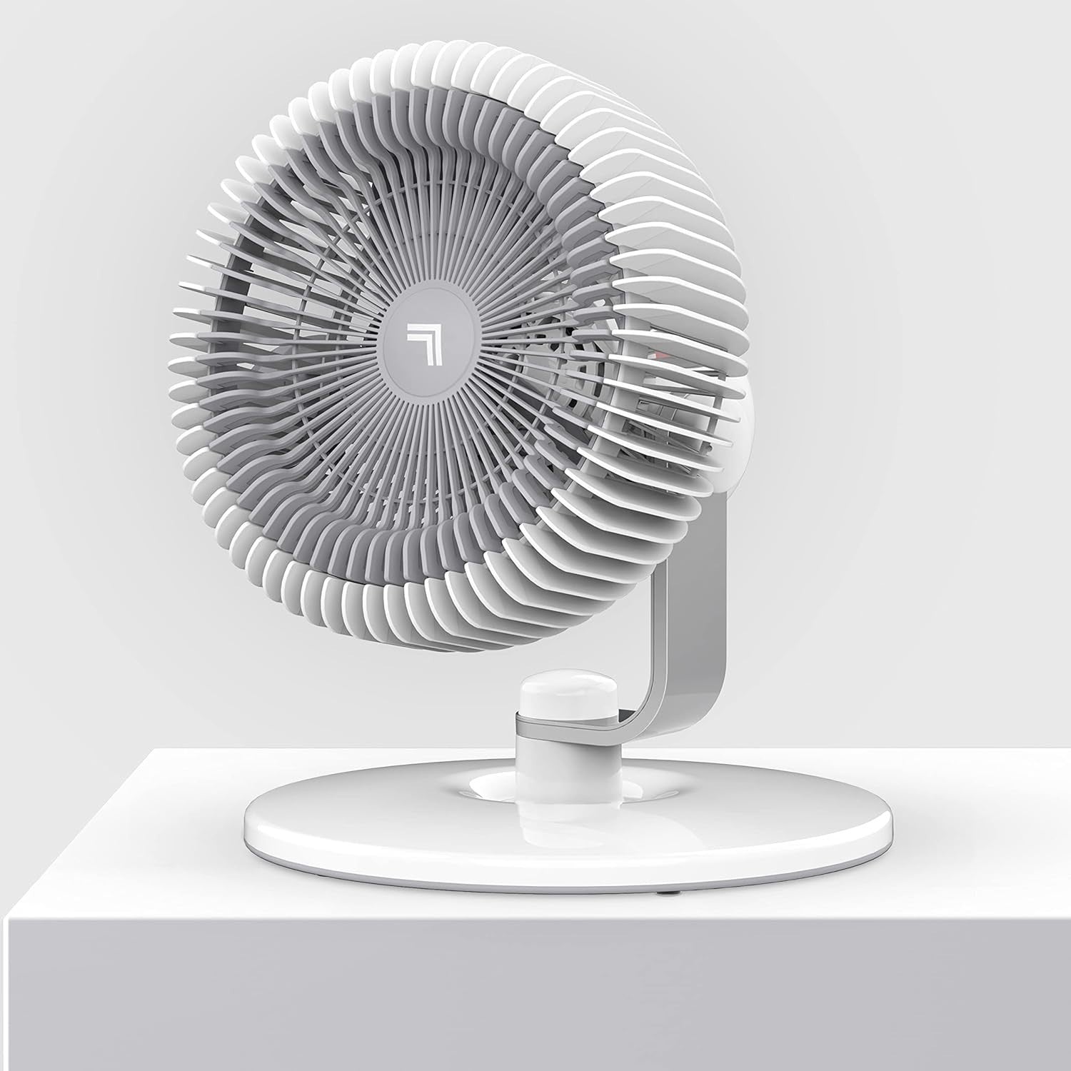 Oscillating Table Fan 3Speed Remote Control Quiet Adjustable Tilt Air Circulator