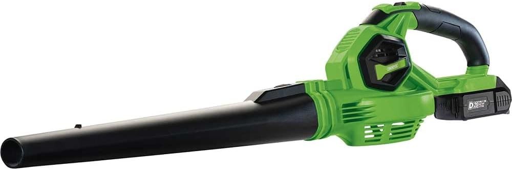 20V Cordless Leaf Blower 210km/h Variable Speed Lightweight Garden Cleaner