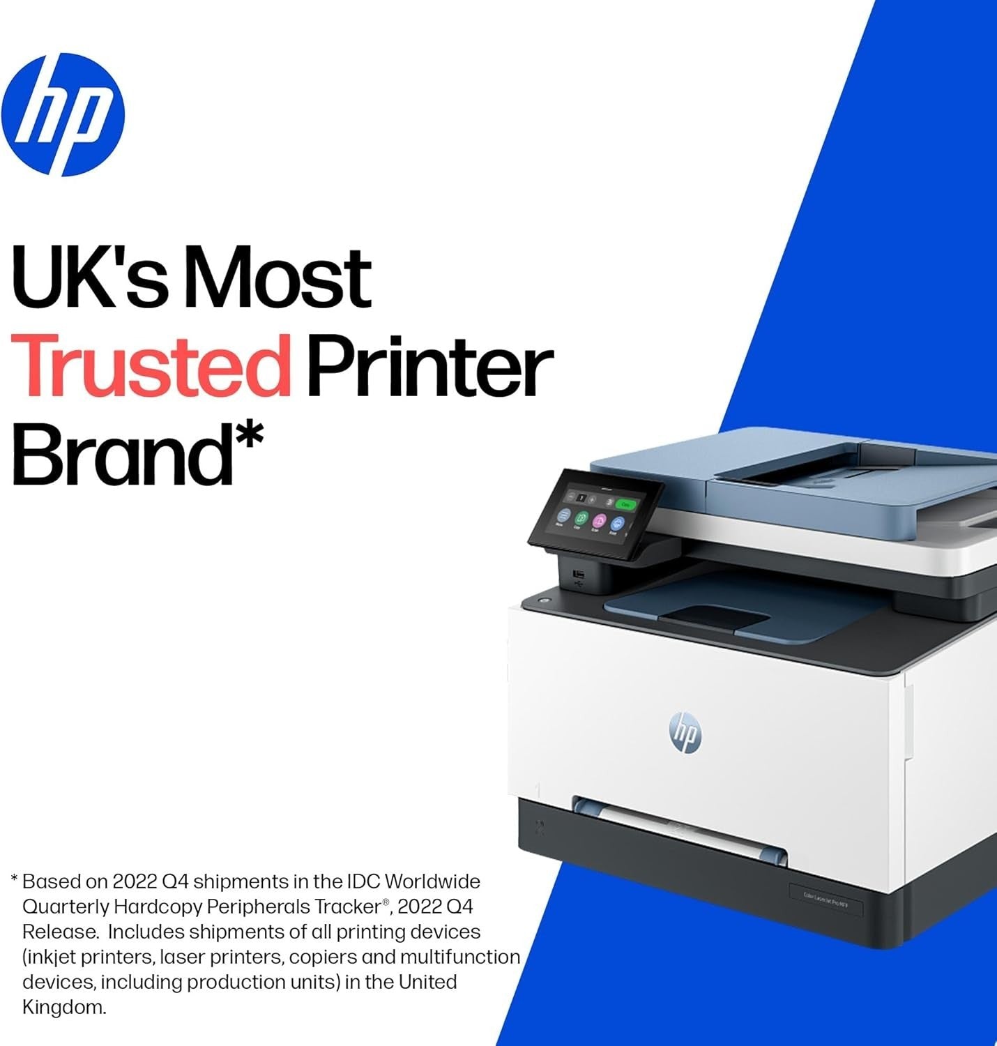 White Black Blue A4 Colour Laser MFP Printer WiFi Duplex ADF 25ppm Office