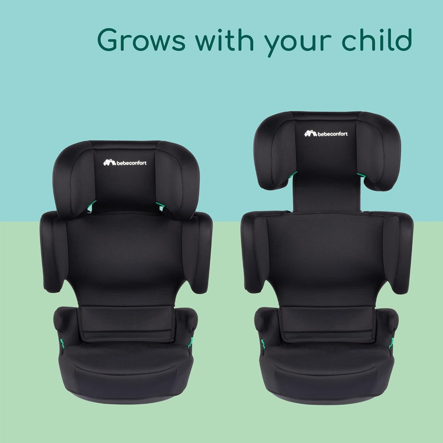 ISOFIX i-Size High Back Booster Car Seat 3–12 Years 100–150cm
