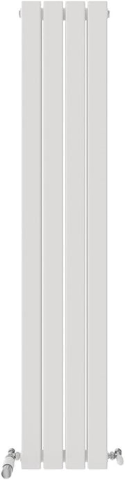 Slim Vertical Double Panel Radiator 1600x306mm White – Bathroom & Kitchen