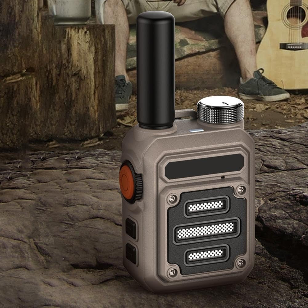 Waterproof PTT Walkie Talkie Unlimited Range Rechargeable IP55 Radio