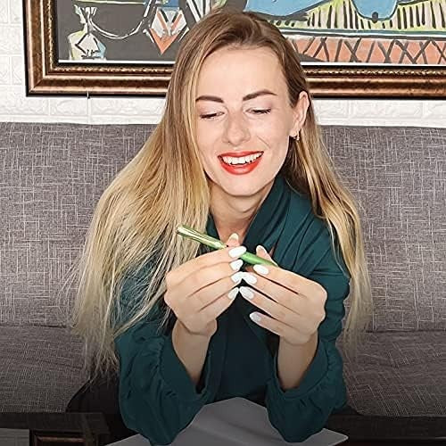 Luxury Crystal Ballpoint Pen Green Metal Executive Gift Box
