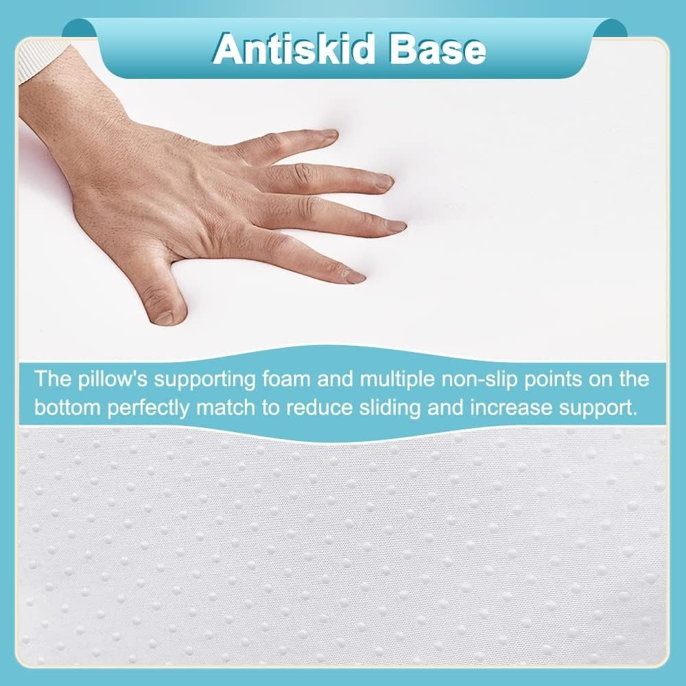 Foot Bed Wedge Pillow Blanket Lifter Foam Support for Leg Pain Recovery
