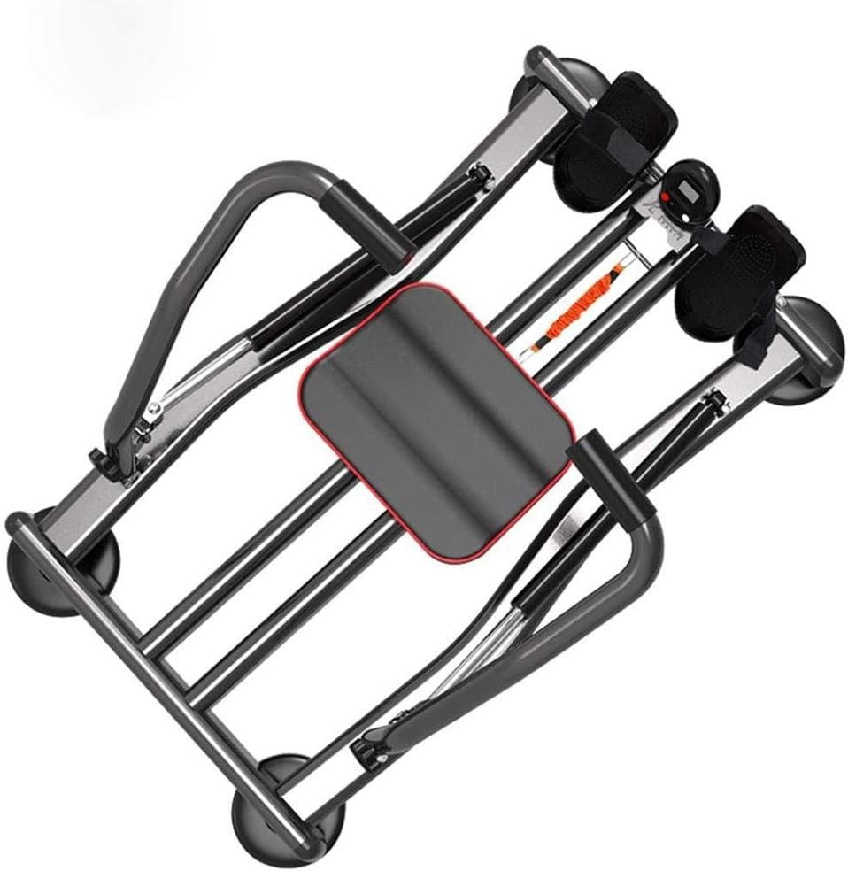 Full Motion Rowing Machine 360° Arms Hydraulic Resistance Foldable LCD 120KG