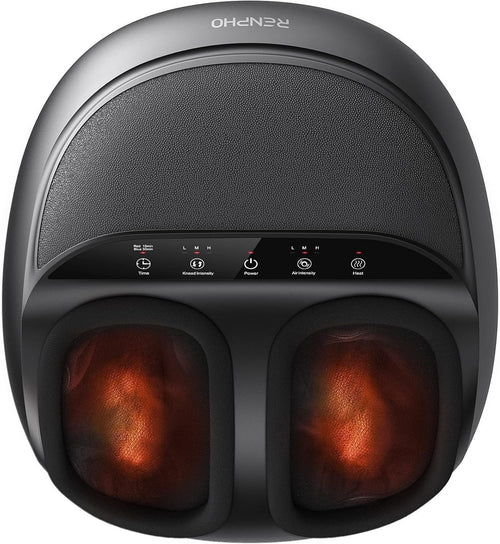 Shiatsu Foot Massager Heat Air Compression Deep Kneading Pain Relief