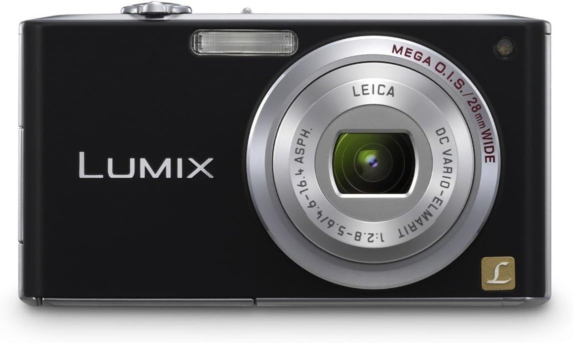 8MP Digital Camera Wide Angle Zoom Camera Stabilized Compact Black