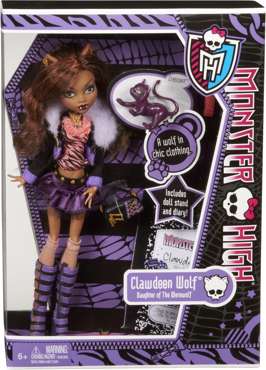 Articulated Fashion Doll Pet Diary Brush Stand Accessories Set