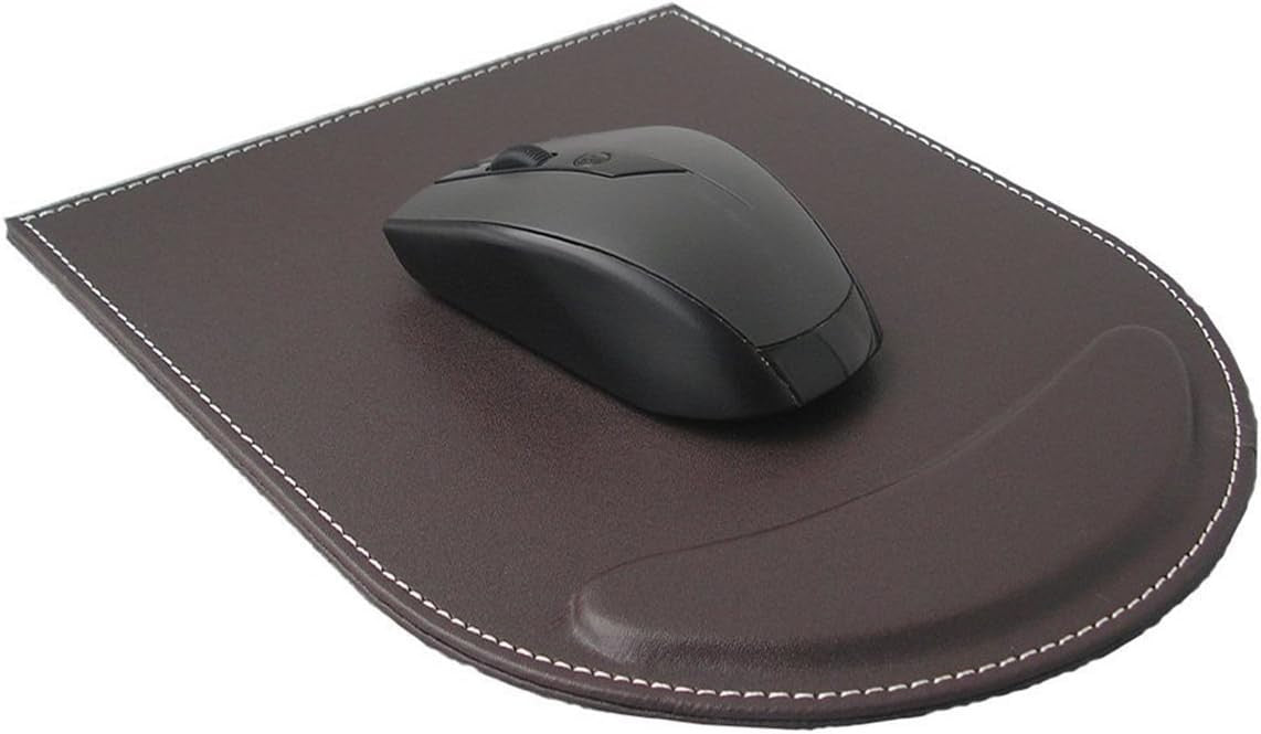 5-Piece PU Leather Desk Organizer Set with Pen, Memo & Tissue Holder