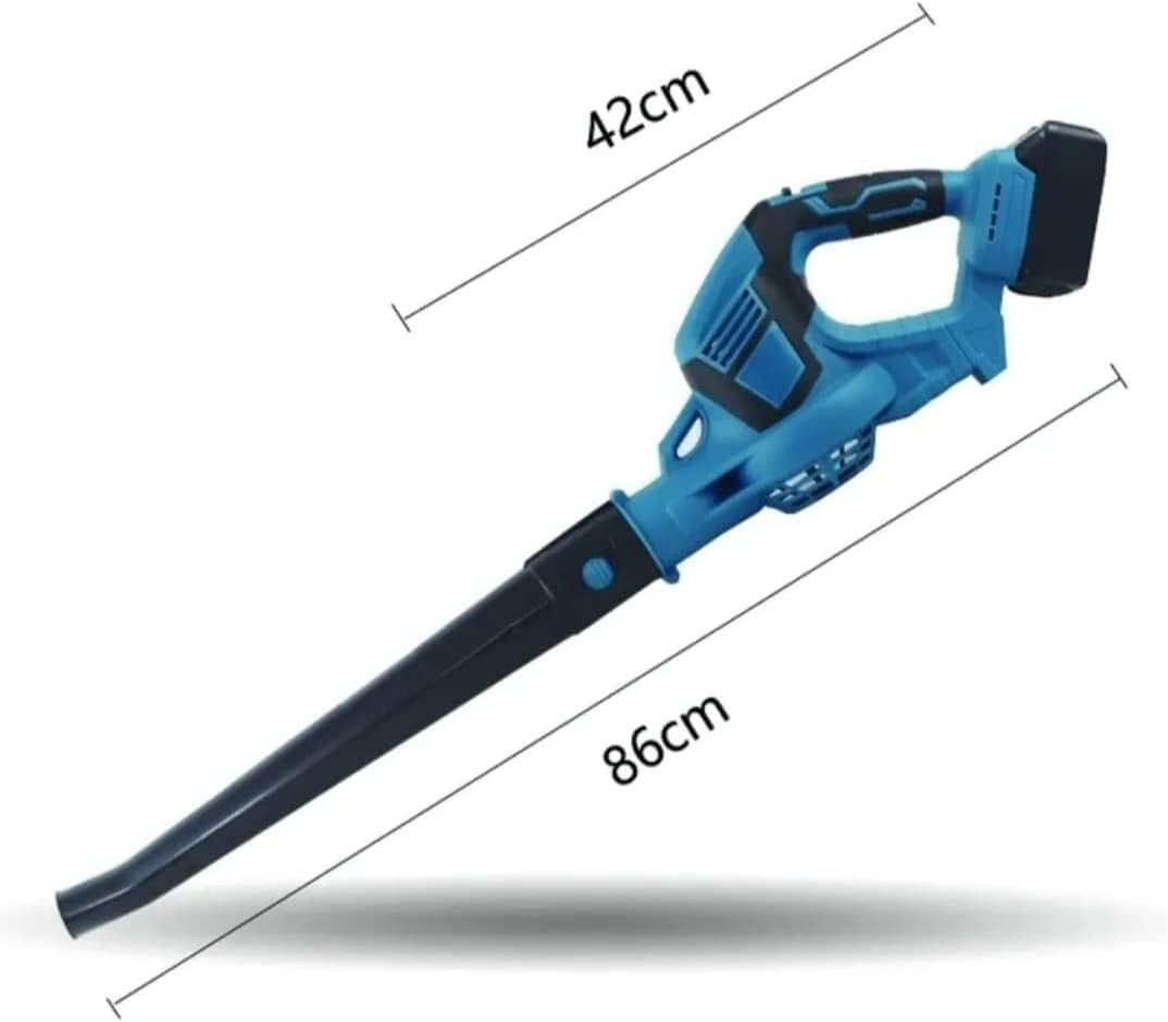 Cordless Leaf Blower 21V Dual Battery Adjustable Speed Garden Patio Cleaner