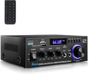 600W Bluetooth 5.0 Stereo HiFi Amplifier USB SD RCA FM Home Car Audio Amp