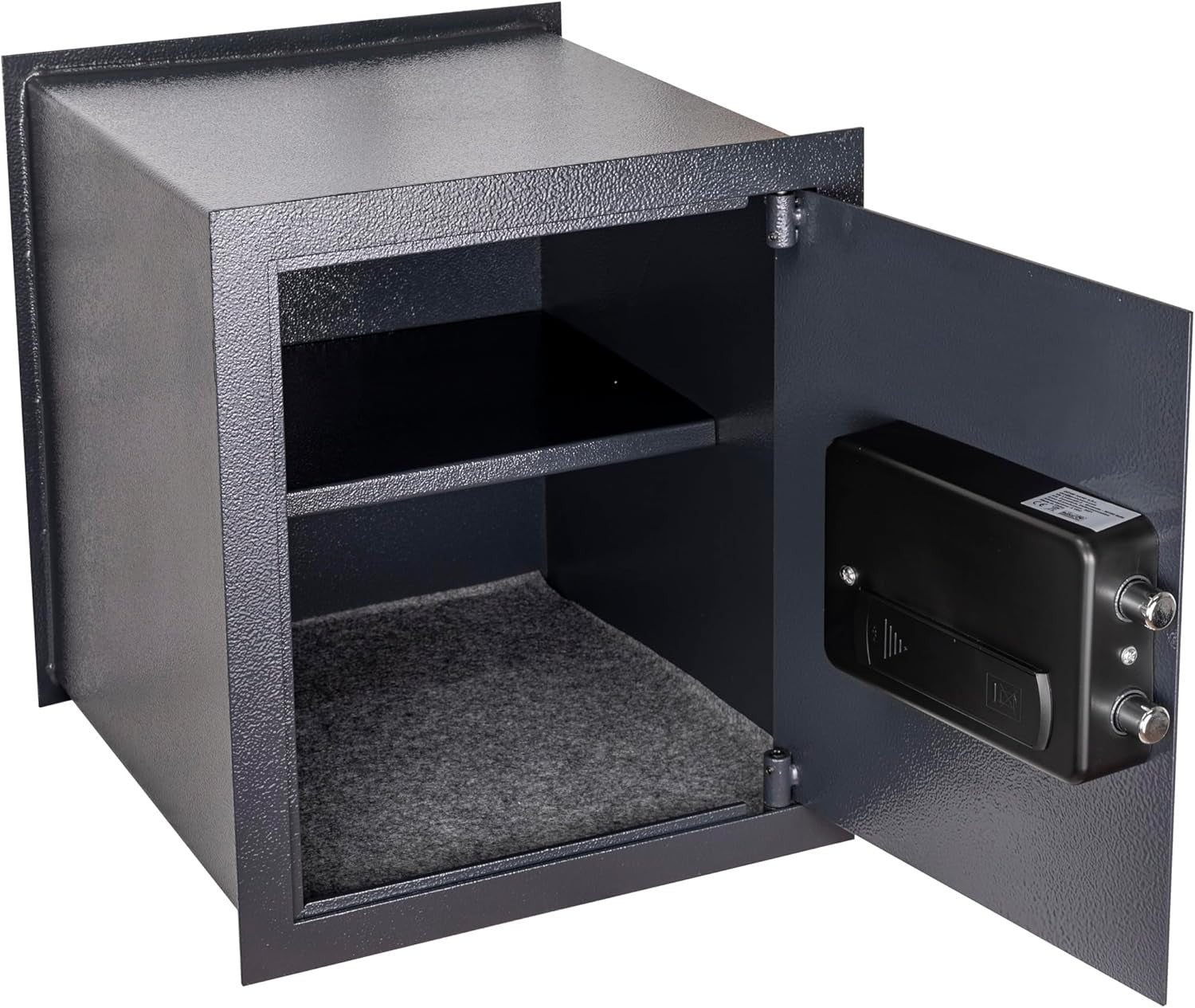 32L Electronic Wall Safe Digital Keypad Lock Security Cash Safe