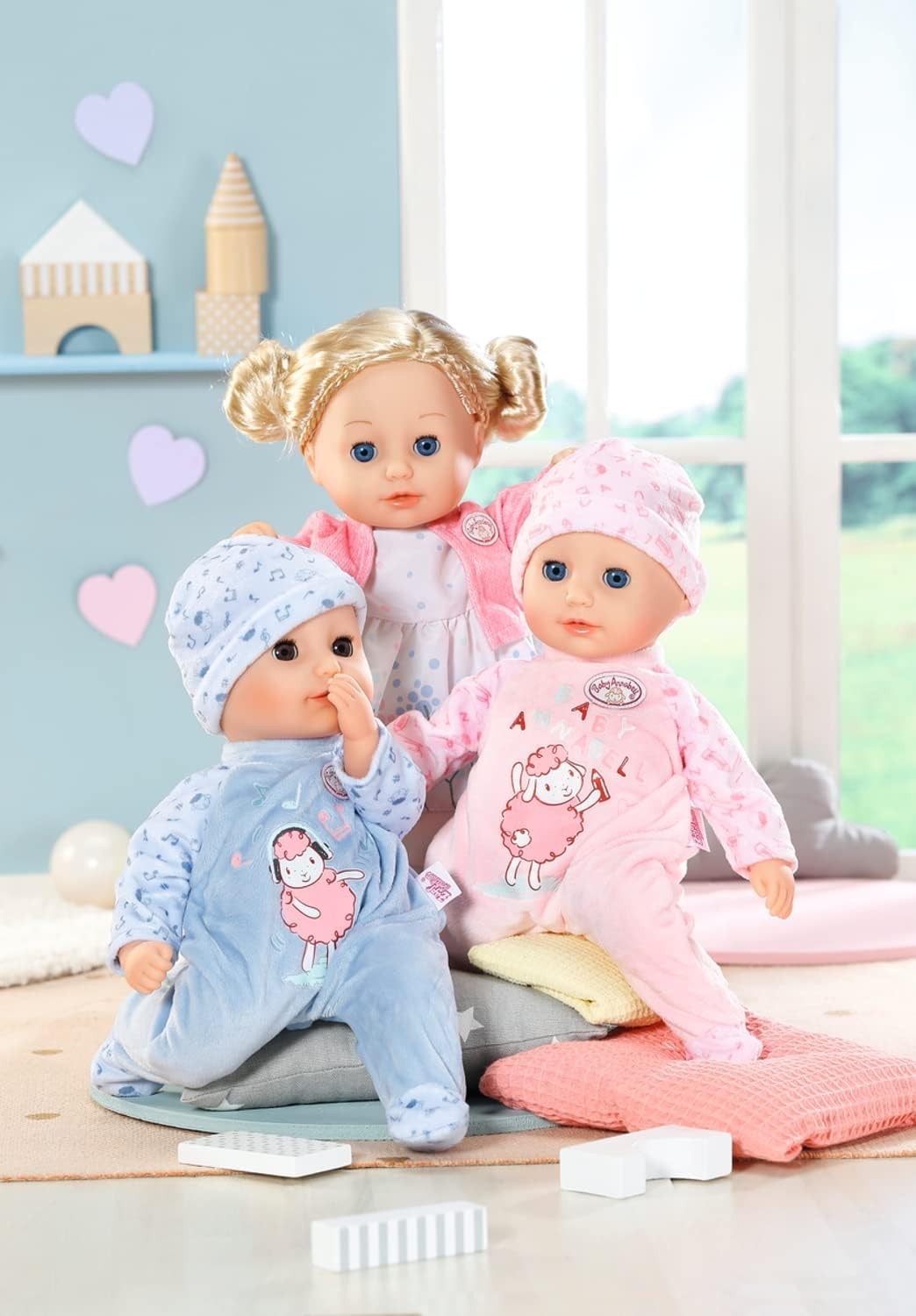 14” Soft Baby Doll Sleeping Eyes Bottle Outfit First Doll