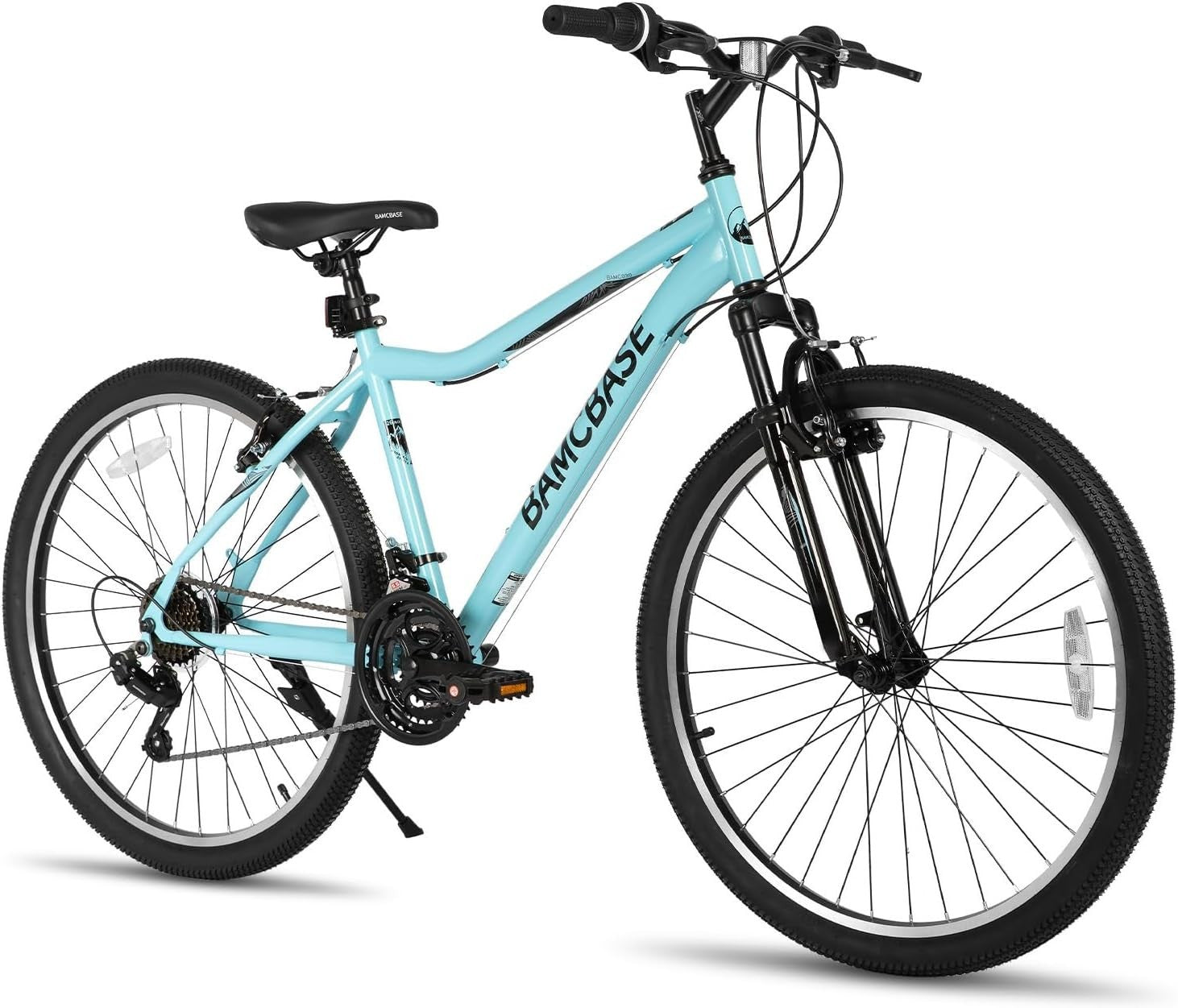 26” Mountain Bike 21 Speed Adult MTB with Suspension Fork & Dual V Brakes