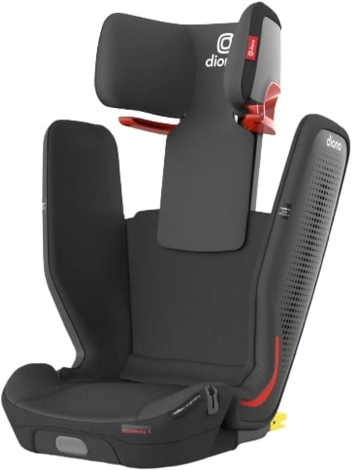i-Size High Back Booster Car Seat ISOFIX Foldable Travel Compact