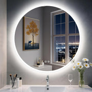 LED Bathroom Mirror 80x80cm Bluetooth Anti-Fog Dimmable Touch