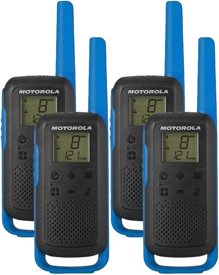 PMR446 Walkie Talkies Quad Pack Rechargeable Long Range 2 Way Radios