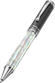 Luxury Ballpoint Pen White Mother of Pearl DLC Twist Gift Set