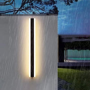 LED Outdoor Wall Light 120CM Black Modern Sconce IP67 3000K Warm White