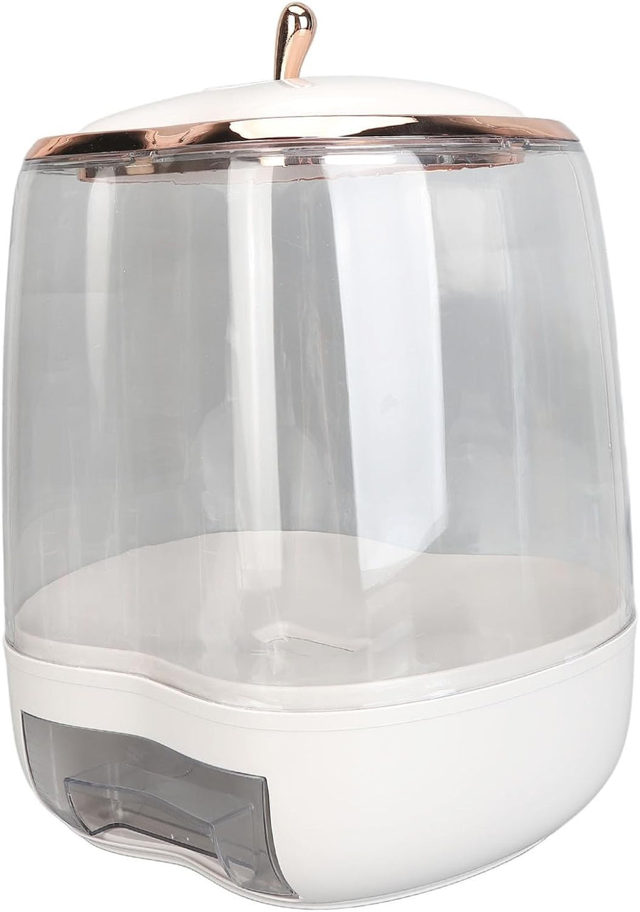 10KG Airtight Rice Dispenser Transparent Grain Storage Container