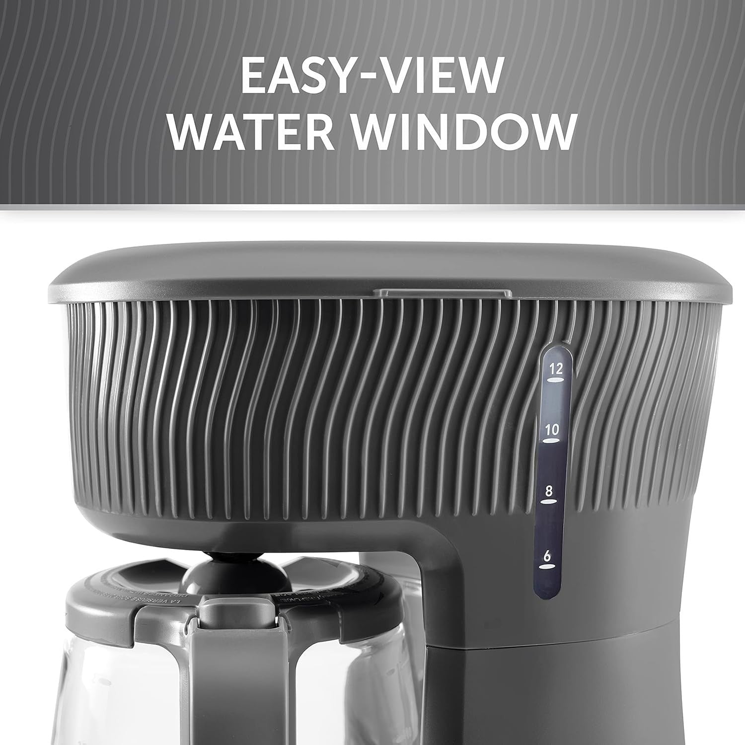 Filter Coffee Machine | 12 Cup Glass Jug | Auto Pause | Keep Warm Function