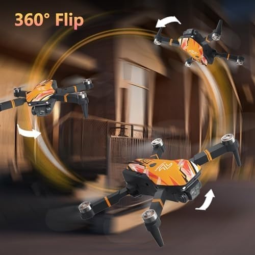 TTROARDS Mini Drone 1080P Camera, Brushless Motor, Foldable, Obstacle Avoid