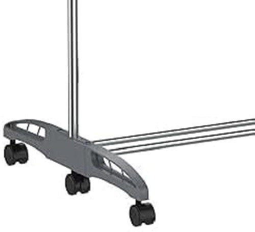 4 Tier Clothes Airer Stainless Steel Folding Laundry Drying Rack with Shoe