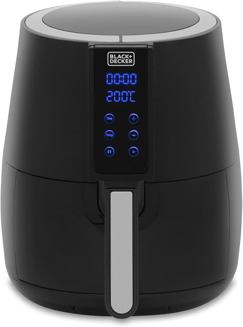 4L Digital Air Fryer 1500W Extra Crisp Healthy Cooking Fast 6 Presets Easy Clean