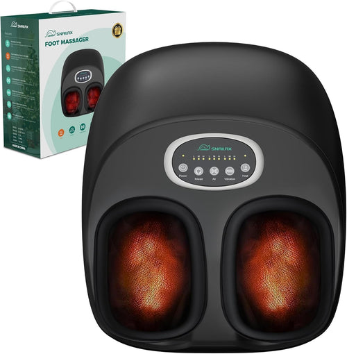 Shiatsu Foot Massager with Heat, Deep Kneading & Vibration for Pain Relief