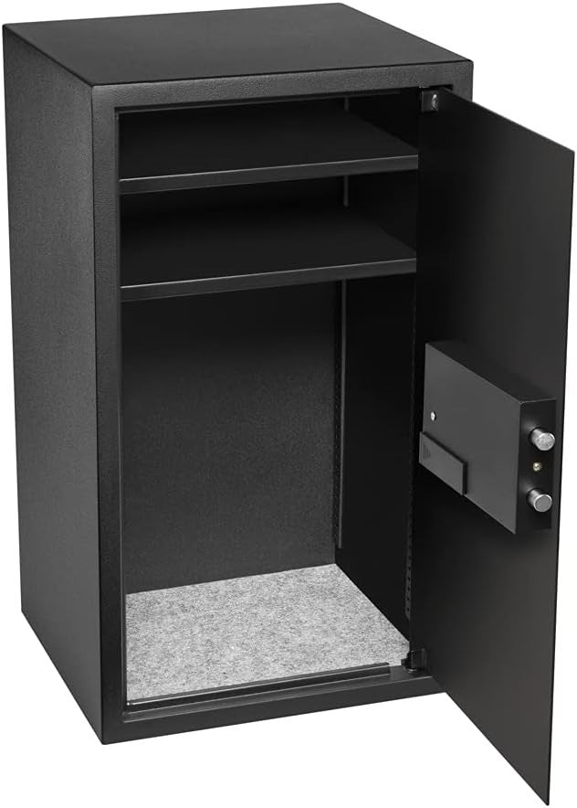 Large Digital Safe Box Electronic Lock Document Cash Security Safe
