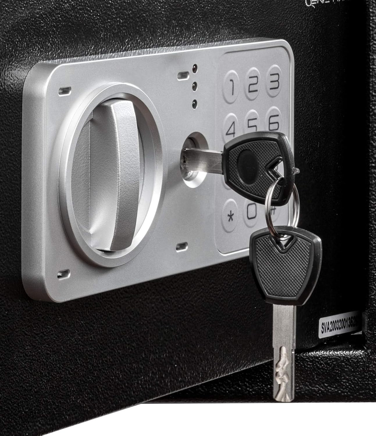 32L Electronic Wall Safe Digital Keypad Lock Security Cash Safe