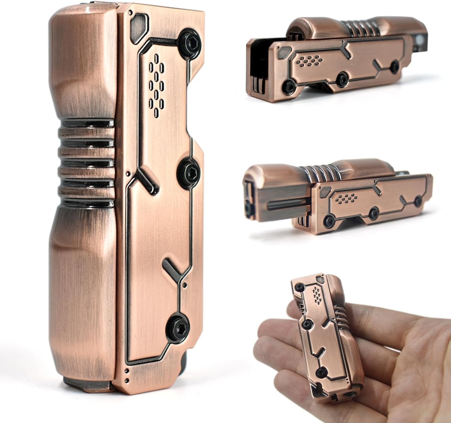 Metal Fidget Slider Ratchet Clicker Magnetic EDC Stress Relief Toy