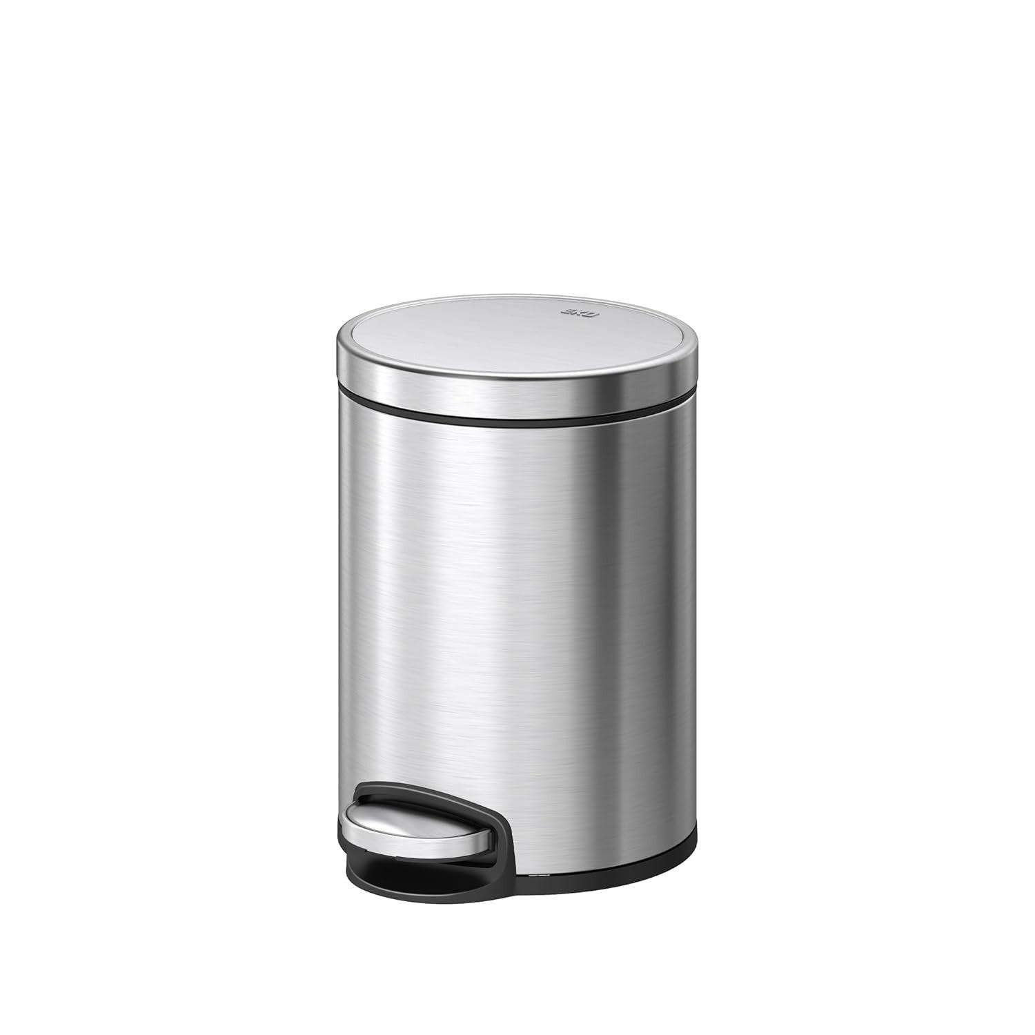 5L Stainless Steel Pedal Bin – Soft Close Bathroom Trash Can