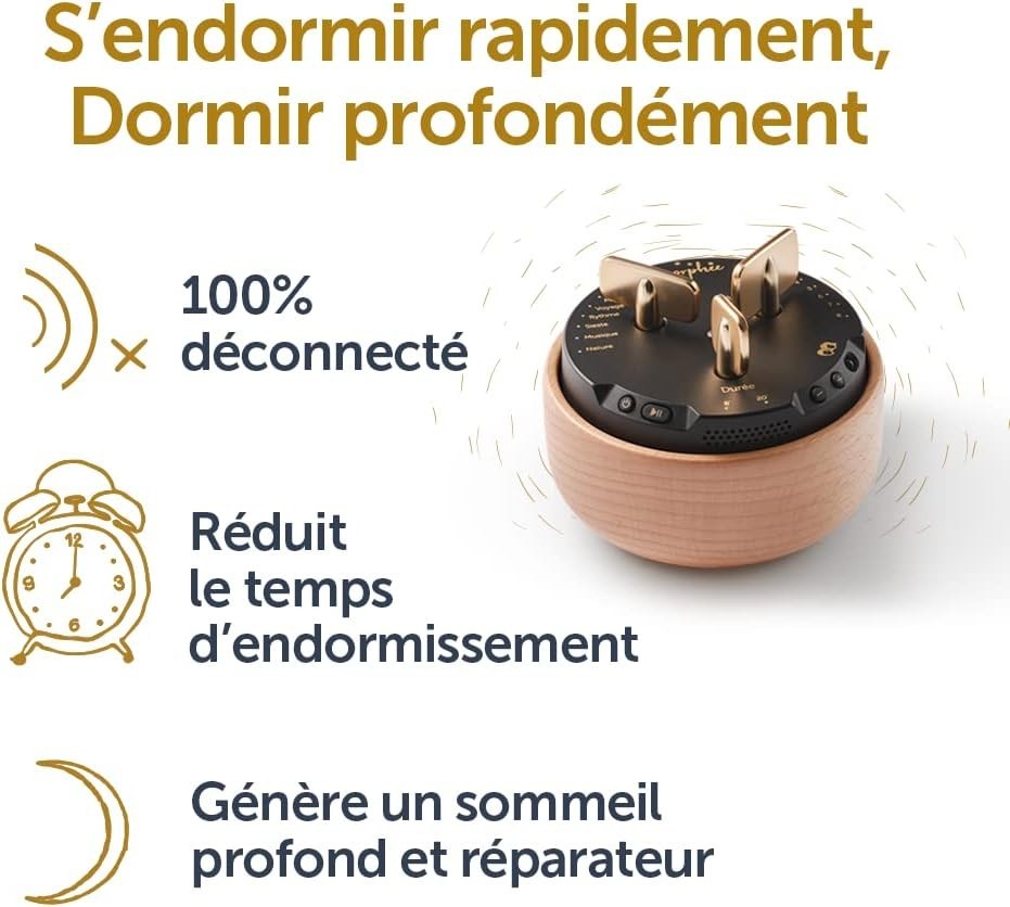 French Meditation Sleep Device – Relaxation & Insomnia Aid for Adults