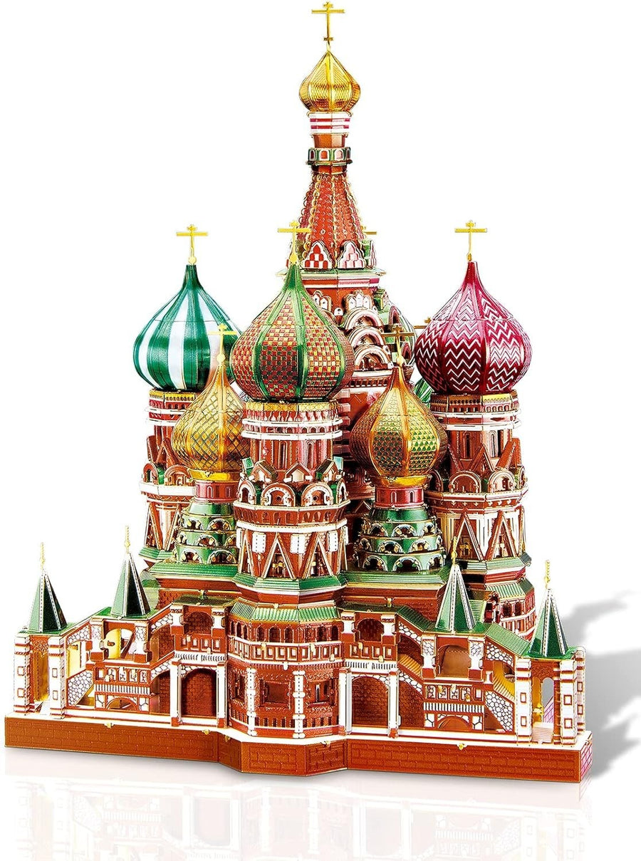 3D Metal Puzzle Cathedral Model Kit | 711pcs DIY Architecture Gift