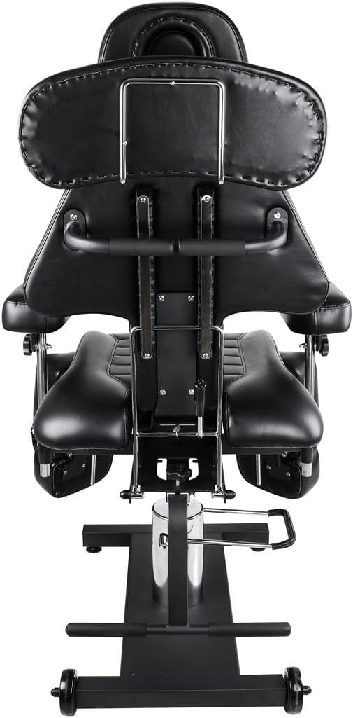Hydraulic Adjustable Reclining Massage & Salon Bed Spa Therapy Chair