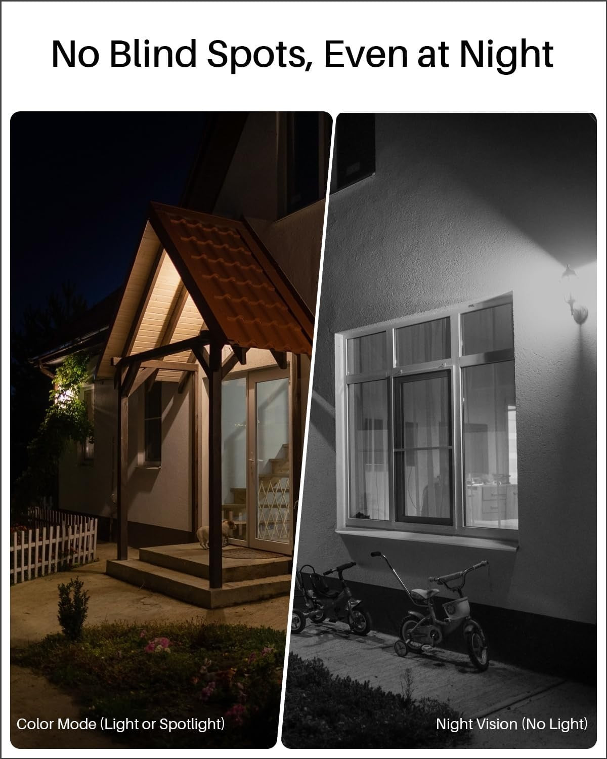 2K Wireless Security Camera Add-On 240 Day Battery Night Vision